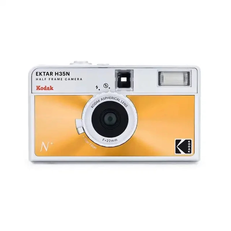 2024 New  EKTAR H35 Half Frame Camera 35Mm Film Camera Reusable Film Camera with Flash Film Camera Optional Film